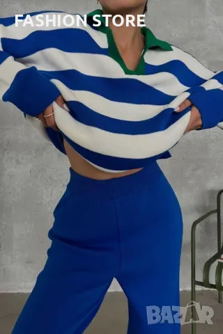 💚💙🤍КОМПЛЕКТ ФИНО ПЛЕТИВО🪡, снимка 3 - Комплекти - 48778899