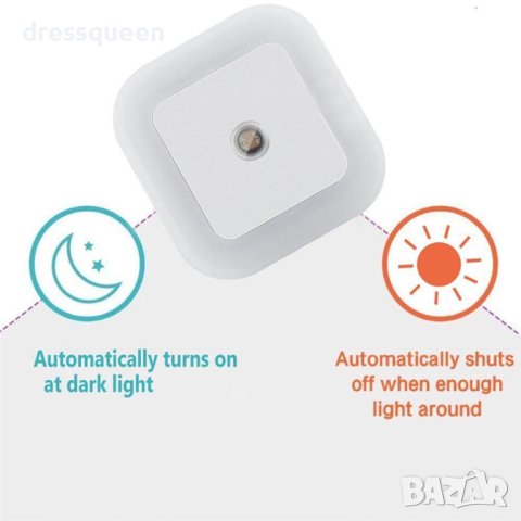 3744 LED  лампа за контакт със сензор за включване и изключване, снимка 2 - Лед осветление - 43941653