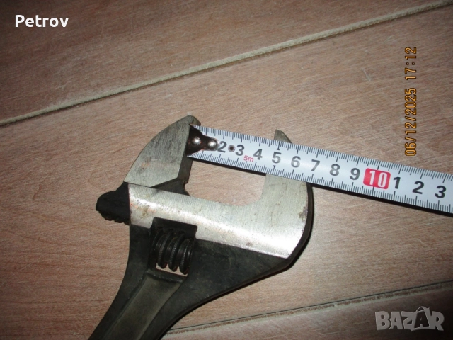 Irega EGA Master 60554 - MADE IN SPAIN - 15" / 375 mm ПРОФЕСИОНАЛЕН Раздвижен Гаечен Ключ 0 - 45 mm!, снимка 4 - Ключове - 52932454