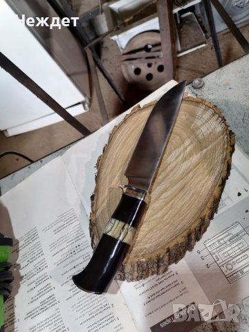 Нож от стомана К390, снимка 4 - Ножове - 40228407