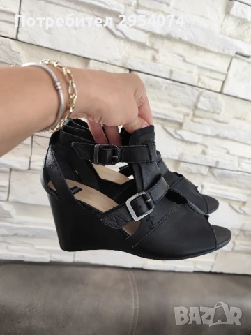 нови дамски сандали от естествена кожа batta 40номер -45лв