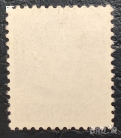 Дания, 1955 г. - самостоятелна марка, с печат, личности, 1*12, снимка 2 - Филателия - 37615337