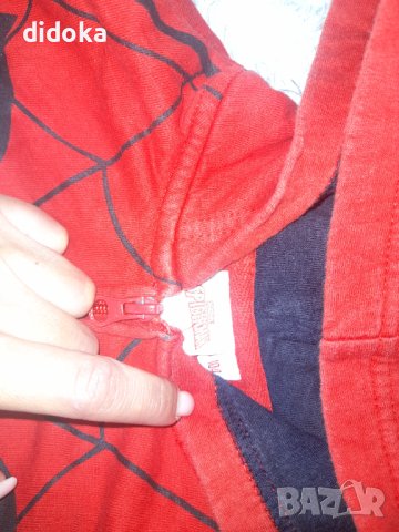 Горнище Spiderman , снимка 2 - Детски анцузи и суичери - 43701460