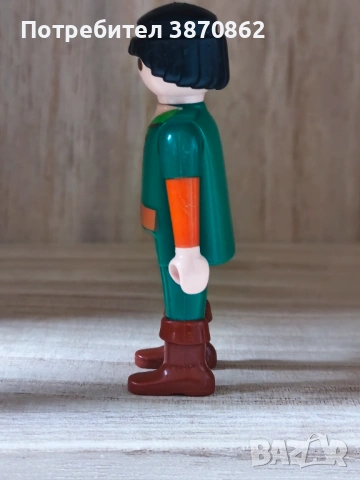Колекционерска фигурка Playmobil Geobra - Robin Hood от 1993 г., снимка 3 - Колекции - 53256294