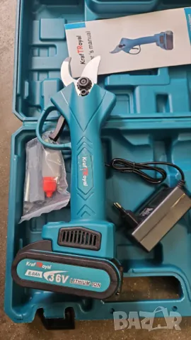 Градинска акумулаторна безчеткова ножица на батерии 36V 8 Ah, снимка 3 - Градинска техника - 36739442