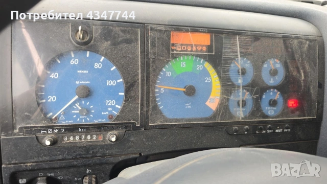 Мерцедес Атего 1217 бордови на ресори. , снимка 5 - Камиони - 53531308