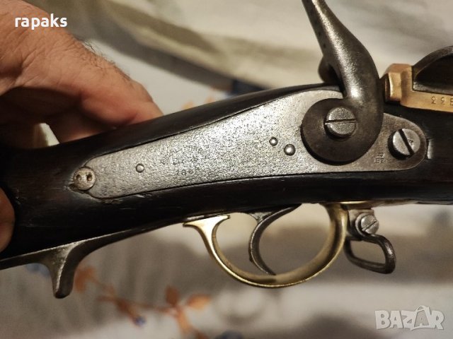 Пехотна пушка Крнка/Крънка.карабина KRNKA. LIEGE, BELGIUM

, снимка 3 - Антикварни и старинни предмети - 43766469