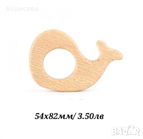 Дървена бебешка гризалка, снимка 12 - Други - 36939239