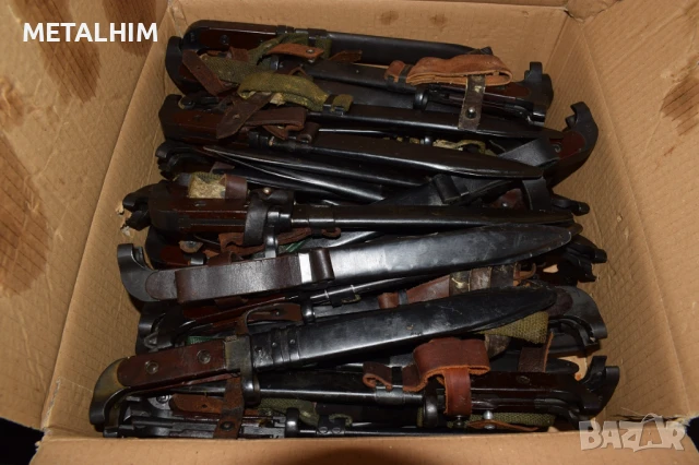 Щик АК-47 Калашников нож оригинален байонет ЗИП състояние, снимка 4 - Бойно оръжие - 51026890