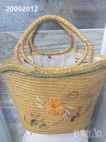 ратанови кош за плаж 