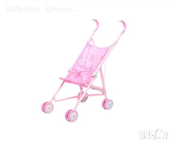 Лятна метална количка за кукли 