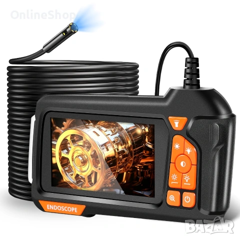 FULL HD ендоскоп + 4,3" дисплей + камера 8 мм + LED светлина, снимка 14 - Аксесоари и консумативи - 53327203