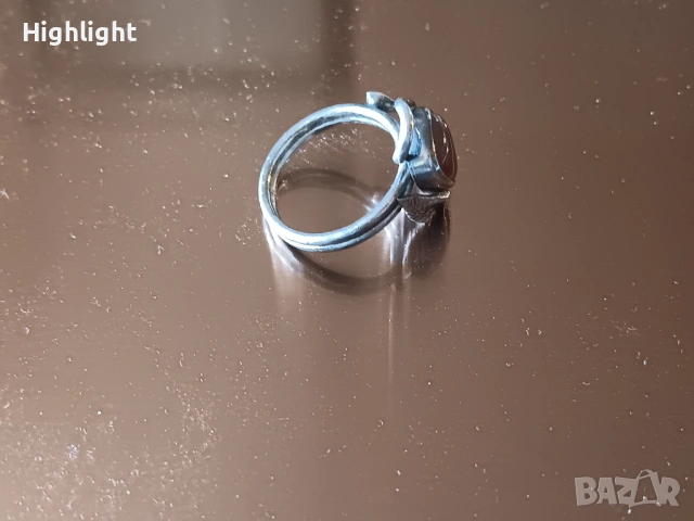 Сребърен пръстен, 4.68г, снимка 3 - Пръстени - 53110881