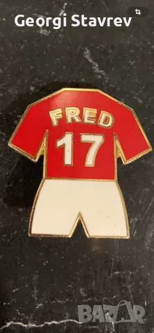 Манчестър Юнайтед ,значки!!!, снимка 3 - Фен артикули - 49722966