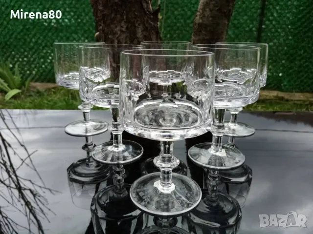 Кристален сервиз за шампанско - Югославия - нов !