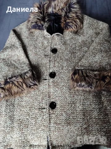 Дамско палто, пончо