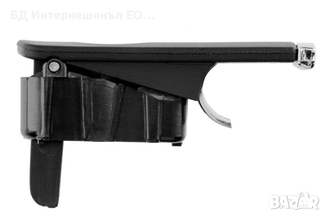 8E1857131 Дръжка за отваряне на жабка AUDI A4 B6 2000-2004, A4 B7 2004-2008, черна, с отвор за ключ,, снимка 3 - Части - 50869435