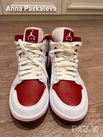 Air Jordan 1 Mid, снимка 8 - Кецове - 43742441