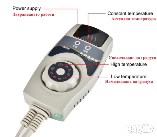 3D Турманиев Матрак от Турмалин и Германий Нефритено Легло с Подгряващи Турмалинови Камъни с Нефрит, снимка 13 - Масажори - 50727466