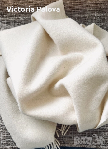 Луксозен вълнен шал за зимата, снимка 7 - Шалове - 52922452