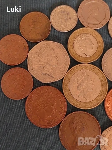 Монети Кралица Елизабет || - лот 2, снимка 7 - Нумизматика и бонистика - 51112599