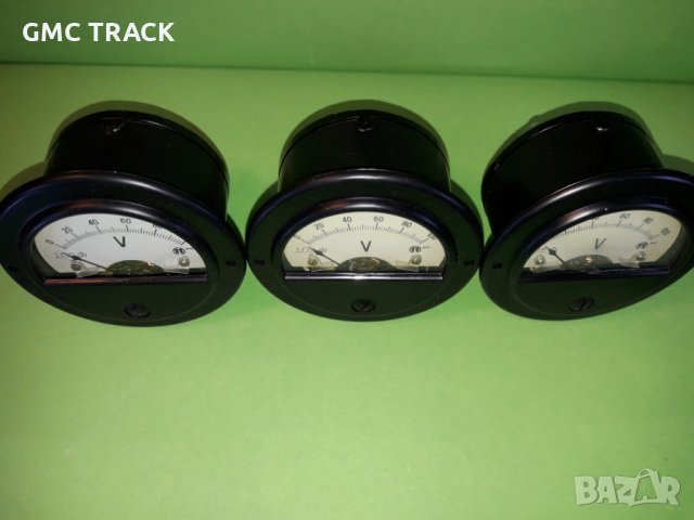 Волтмер 0-100V DC 4бр, снимка 2 - Друга електроника - 28145381