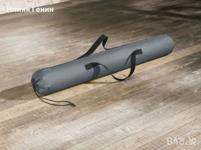 Хамак LIVARNO, с рамка, зелени ивици, снимка 3 - Градински мебели, декорация  - 51156646