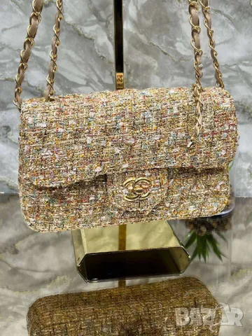 чанти тип букле  chanel flap 1.75 bag 20x13см, снимка 15 - Чанти - 50406027