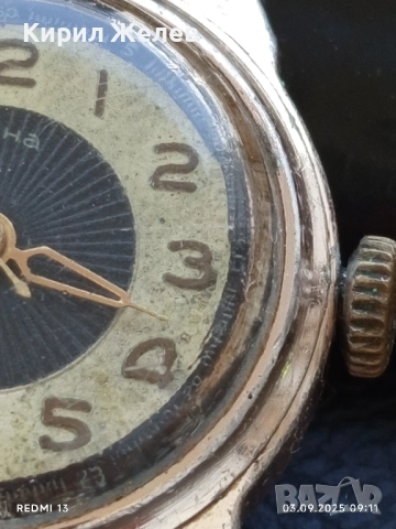 Стар механичен часовник дамски ВЕСНА СССР рядък за КОЛЕКЦИЯ 47424, снимка 4 - Антикварни и старинни предмети - 51587642