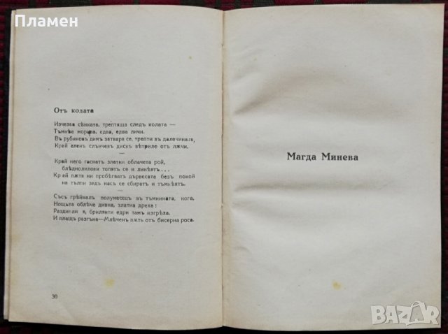 Литературенъ сборникъ. Наши писателки, снимка 5 - Антикварни и старинни предмети - 34816219