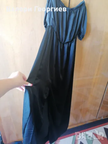 Дамски дълги сатенени рокли, снимка 2 - Рокли - 49596316