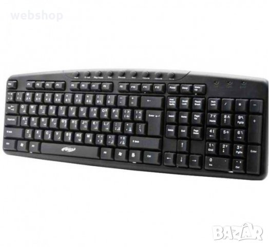 Клавиатура за офис KB8137, мултимедийна, USB, 1,2m