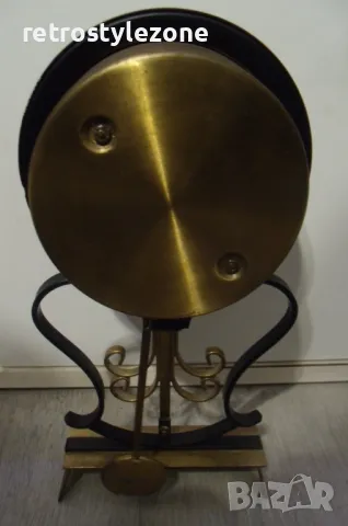 № 7818 стар настолен часовник  - Orfac, снимка 3 - Антикварни и старинни предмети - 48562990