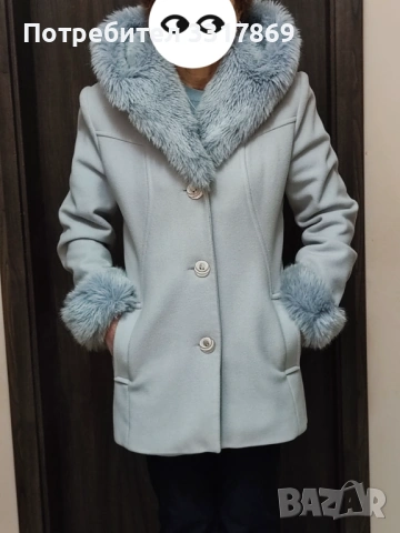 Дамско палто, дължина над коляното, снимка 2 - Палта, манта - 53472031