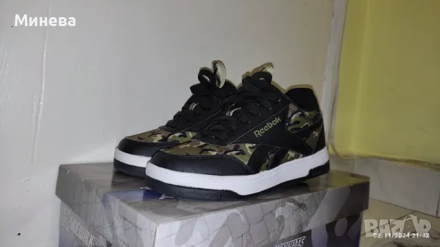Обувки с колелца HEELYS Reebok , снимка 6 - Детски обувки - 47866069