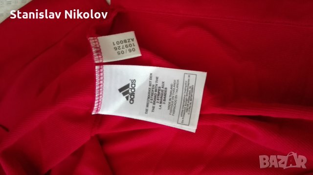 Тениска Adidas (all red) , XL (06/05 година), снимка 7 - Тениски - 32795708