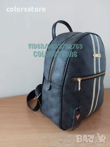 Черна раница  Guess-SG61h, снимка 4 - Раници - 45614766