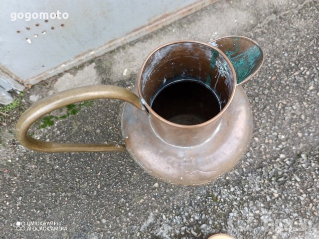 медна кана, ГОЛЯМА делва от мед, снимка 5 - Други ценни предмети - 43440477