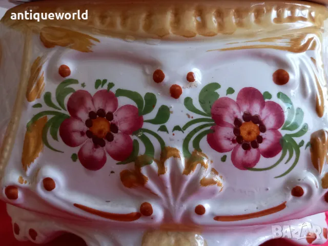 Bassano ,Италиански Порцеланов Съд , Терин, Басано, снимка 2 - Антикварни и старинни предмети - 47964495