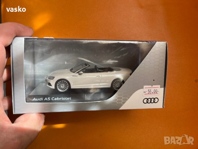 Audi A5 1:43-нов,перфектен