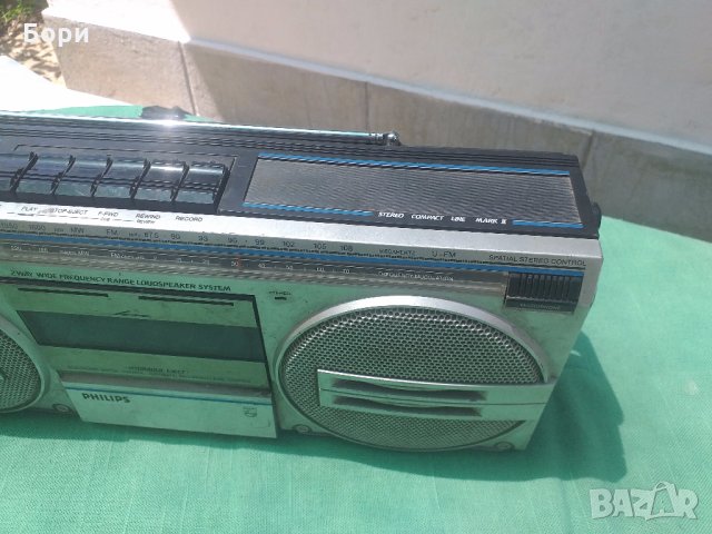 PHILIPS D 8130 Радиокасетофон, снимка 5 - Радиокасетофони, транзистори - 33292191