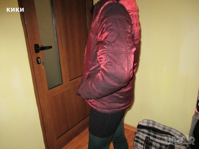 Дамско яке бордо, снимка 5 - Якета - 34573414