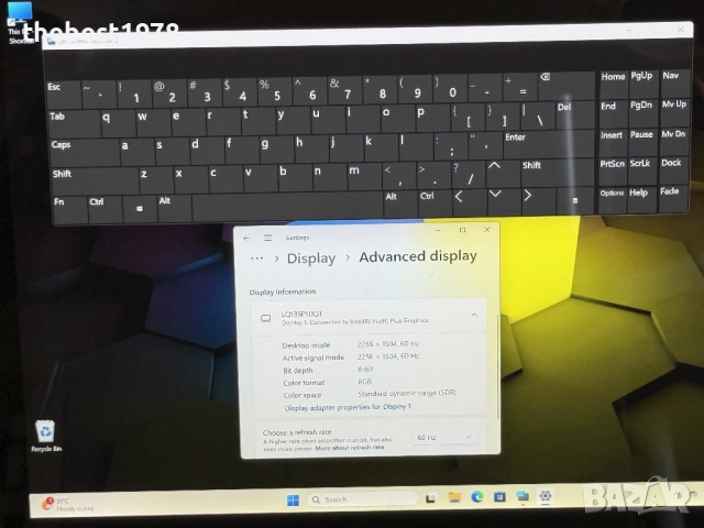 2K Touch Surface Laptop 3`Core i7-1065G7/16GB DDR4/512GB NVMe/Бат 10ч, снимка 8 - Лаптопи за работа - 52638360