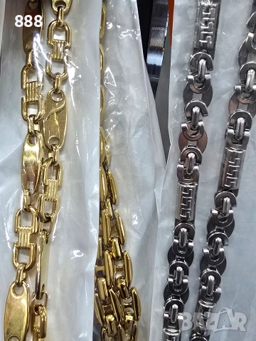 мъжки ланци синджири, снимка 4 - Колиета, медальони, синджири - 52983218