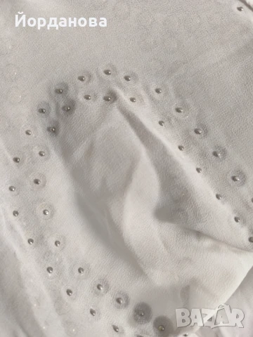 Ефирна рокля с капси, снимка 3 - Рокли - 50527459