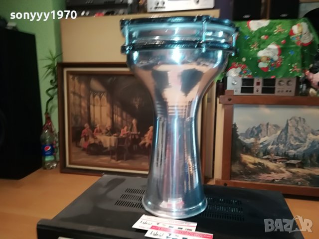 ГОЛЯМА ТУРБО ТАРАМБУКА 40Х25СМ ИНОКС 0808221707, снимка 4 - Ударни инструменти - 37633410