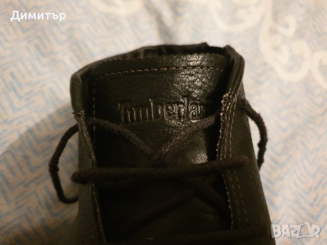 Оригинални черни мъжки боти Timberland №41,5, снимка 6 - Мъжки боти - 39079668