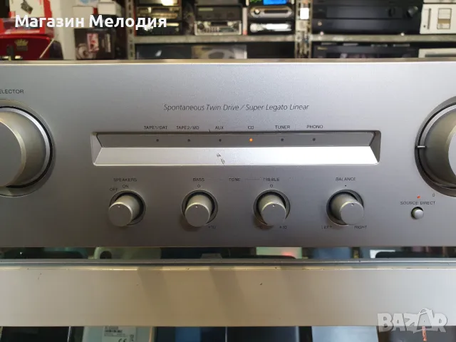 Усилвател SONY TA-FE370 Две по 70 вата. В отлично техническо и визуално състояние., снимка 4 - Ресийвъри, усилватели, смесителни пултове - 48416277