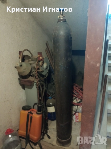Кислородна бутилка - голяма - работеща !!!