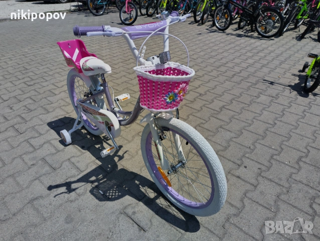 BYOX Велосипед 20" Fashion Girl люляк, снимка 4 - Велосипеди - 53559520